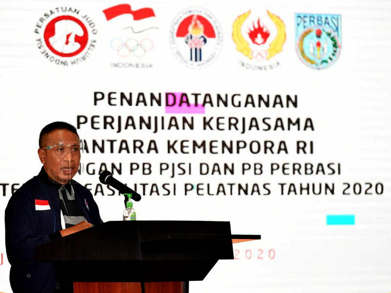 Kemenpora RI Fasilitasi Pelatnas PB Perbasi dan PB PJSI