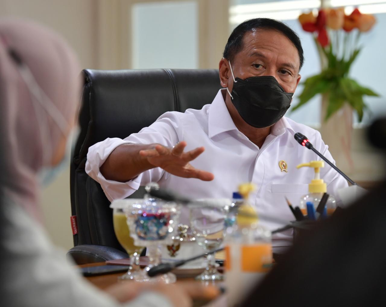 Menteri Pemuda dan Olahraga (Menpora) Zainudin Amali memastikan, batalnya laga uji coba Timnas Indonesia proyeksi SEA Games 2021 melawan PS Tira Persikabo di Stadion Madya Gelora Bung Karno, Jakarta tidak berpengaruh terhadap gelaran Piala Menpora 2021. P