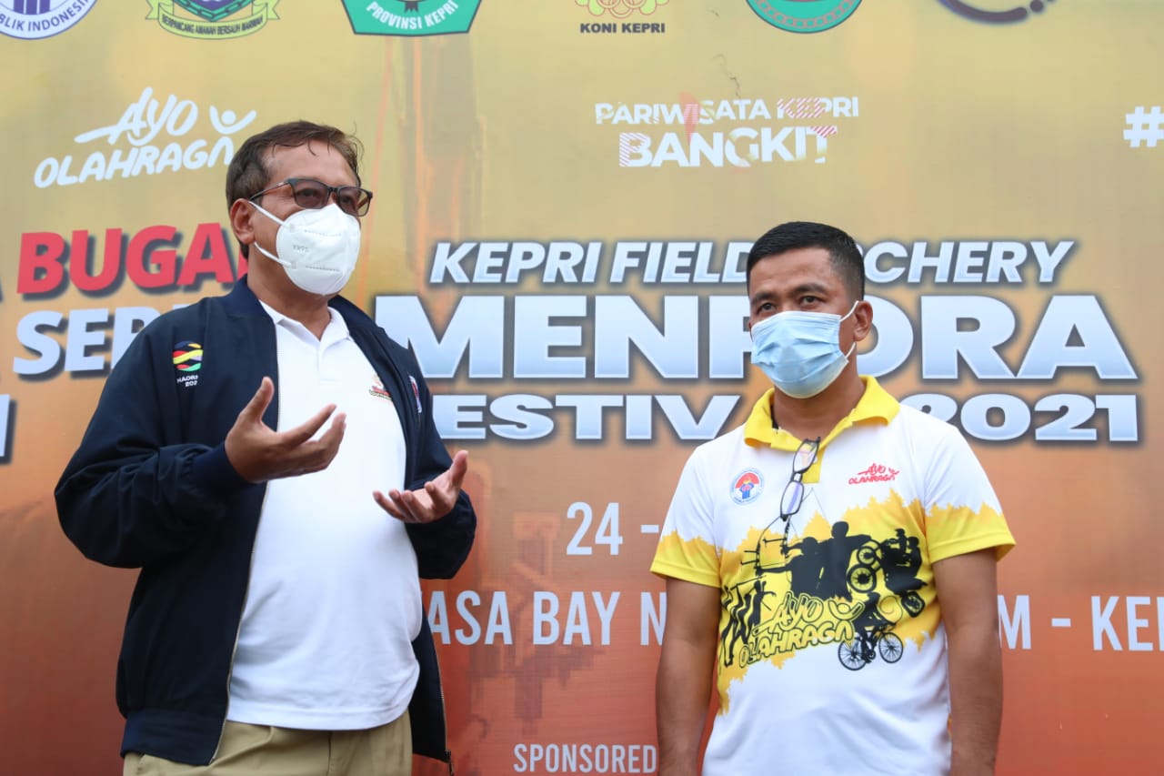 Kementerian Pemuda dan Olahraga Republik Indonesia (Kemenpora RI) melalui Deputi Bidang Pembudayaan Olahraga Raden Isnanta menyampaikan kegiatan  Indonesia Bugar Menpora Series 2021 yang di selenggarakan di Kota Batam, Kepulauan Riau memiliki dampak yang 