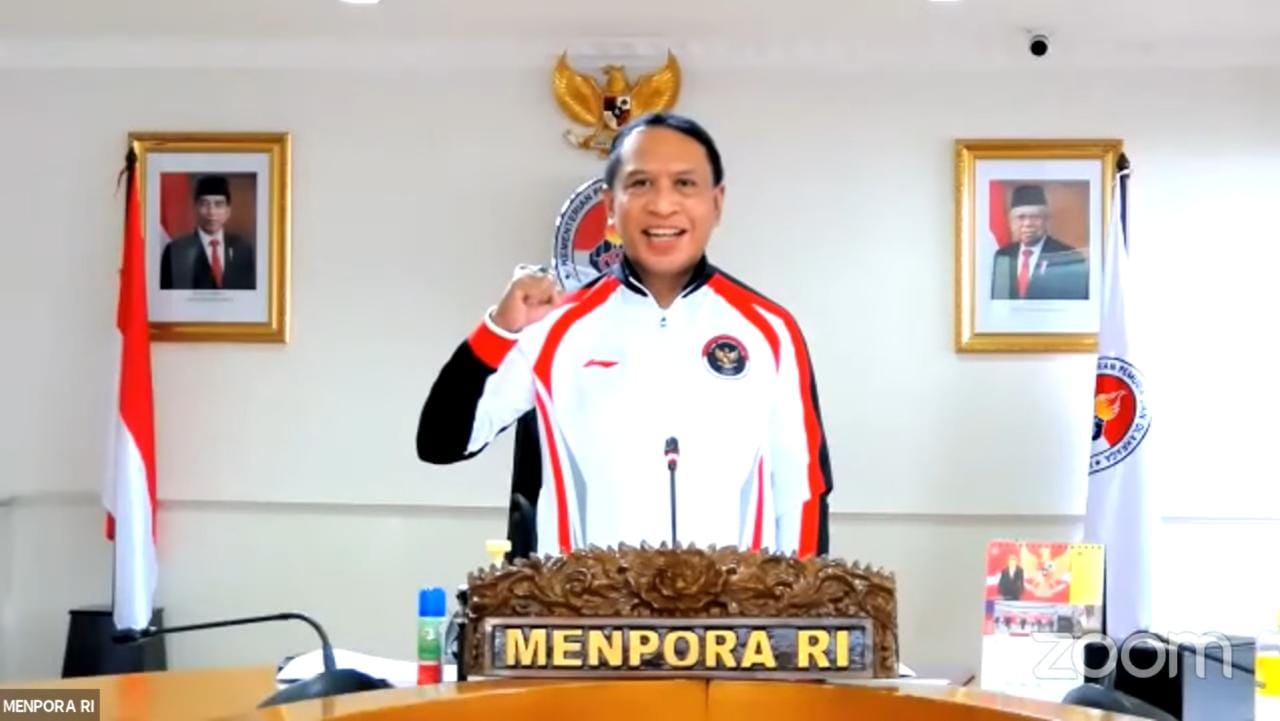 Menteri Pemuda dan Olahraga Republik Indonesia (Menpora RI) Zainudin Amali secara resmi mengukuhkan kontingen Indonesia yang akan menuju Olimpiade Tokyo 2020 di Jepang secara virtual, Kamis (8/7) pagi. Setelah dikukuhkan Menpora Amali, kontingen Indonesia