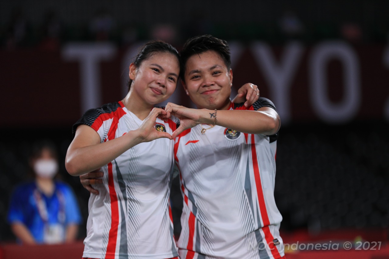 Menteri Pemuda dan Olahraga Republik Indonesia (Menpora RI) Zainudin Amali mengaku bersyukur atas torehan Ganda putri Indonesia Greysia Polii/Apriyani Rahayu yang berhasil meraih medali emas cabang olahraga badminton Olimpiade Tokyo 2020 usai mengalahkan 
