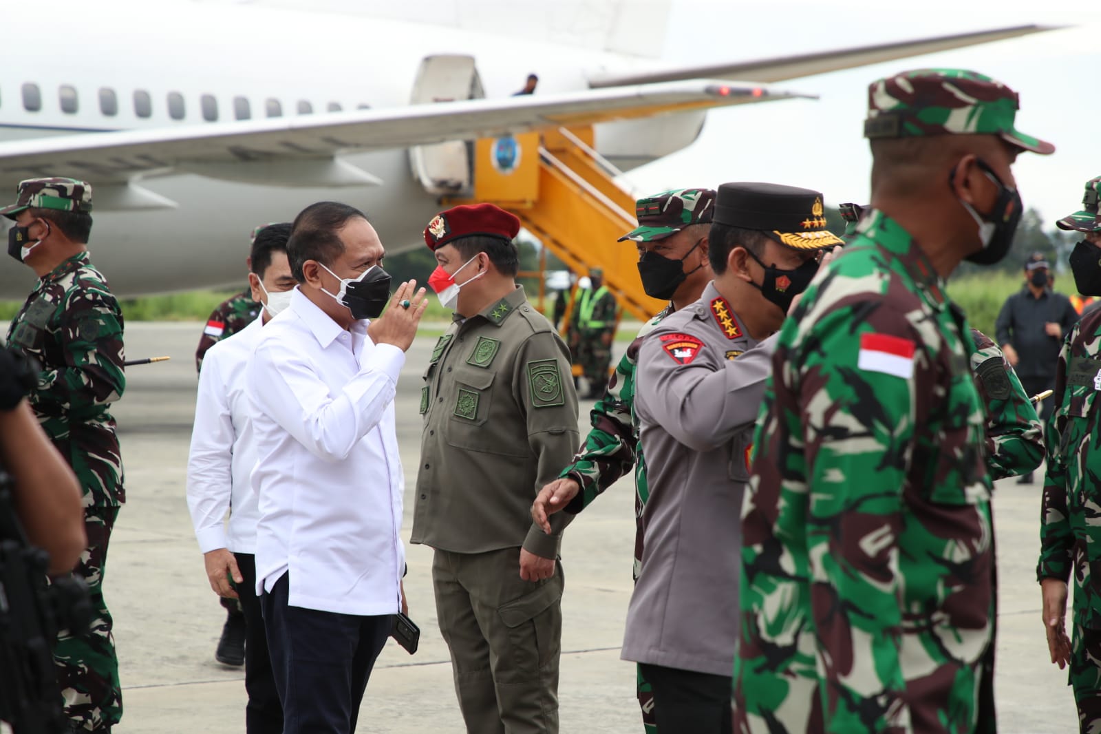 Menteri Pemuda dan  Olahraga Republik Indonesia (Menpora RI) Zainudin Amali melakukan kunjungan kerja di Jayapura, Papua, Kamis (26/8). Kedatangan Menpora Amali yakni untuk memastikan kesiapan Pekan Olahraga Nasional (PON) di Papua berjalan dengan lancar.