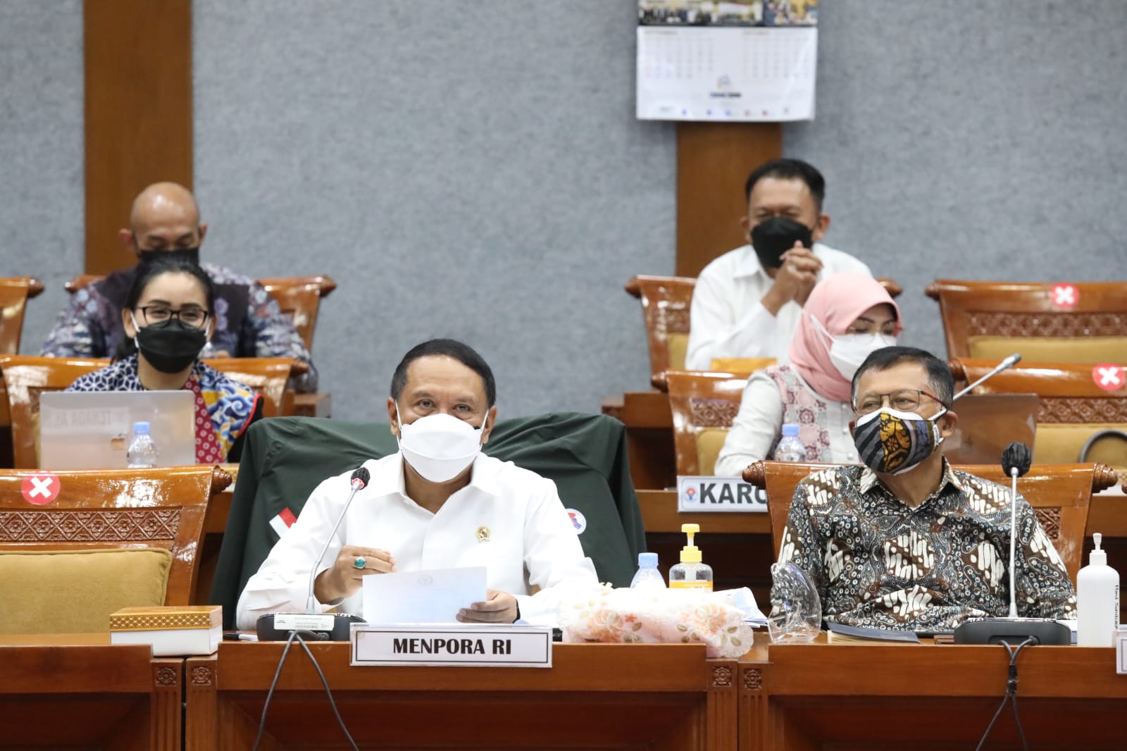 Menteri Pemuda dan Olahraga Republik Indonesia (Menpora RI) Zainudin Amali optimistis pembahasan Rancangan Undang-Undang Tentang Perubahan atas Undang-Undang Nomor 3 tahun 2005 tentang Sistem Keolahragaan Nasional (RUU SKN) dalam Panitia Kerja (Panja) DPR