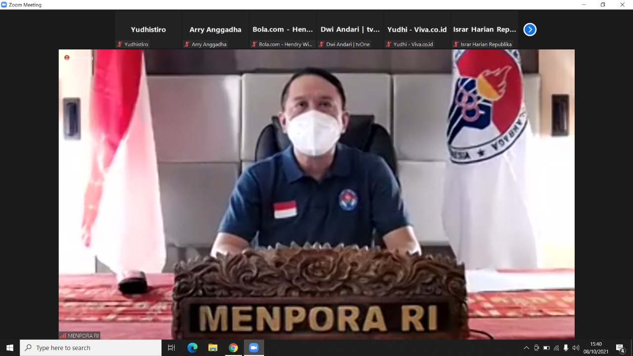 Menteri Pemuda dan Olahraga Republik Indonesia (Menpora RI) Zainudin Amali memberikan klarifikasi terkait adanya surat dari Badan Anti-Doping Dunia (WADA) yang menyatakan Indonesia tidak patuh pada penegakan standar anti-doping karena tidak mengikuti Test