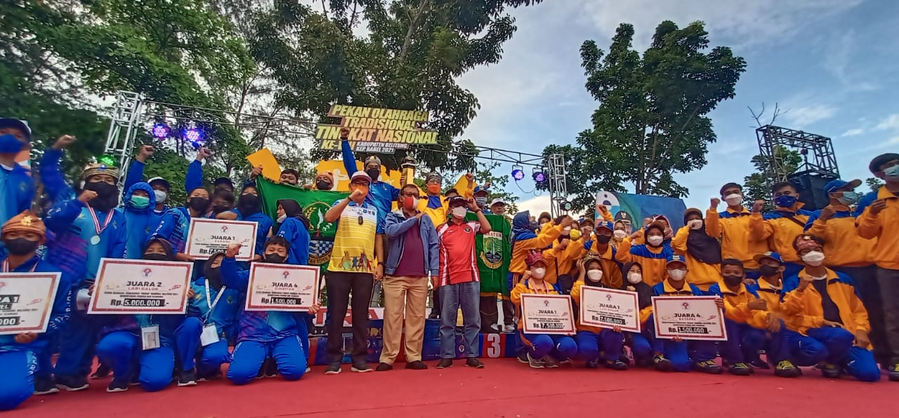 Pekan Olahraga Tradisional tingkat Nasional (Potradnas) VIII Tahun 2021 yang berlangsung di Stadion Tanjung Pandan, Kabupaten Belitung pada Jumat dan Sabtu (22-23/10/2021), menjadi pintu masuk lebih dalam bagi perkembangan sport tourism Indonesia kedepann