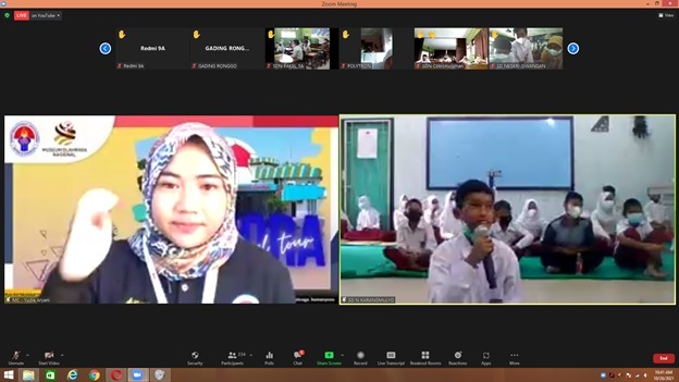 Kementerian Pemuda dan Olahraga Republik Indonesia (Kemenpora RI) melalui Museum Olahraga Nasional memberikan edukasi, inspirasi dan informasi terkait sejarah olahraga Indonesia serta eksistensi Museum Olahraga Nasional kepada siswa-siswi Sekolah Dasar (S