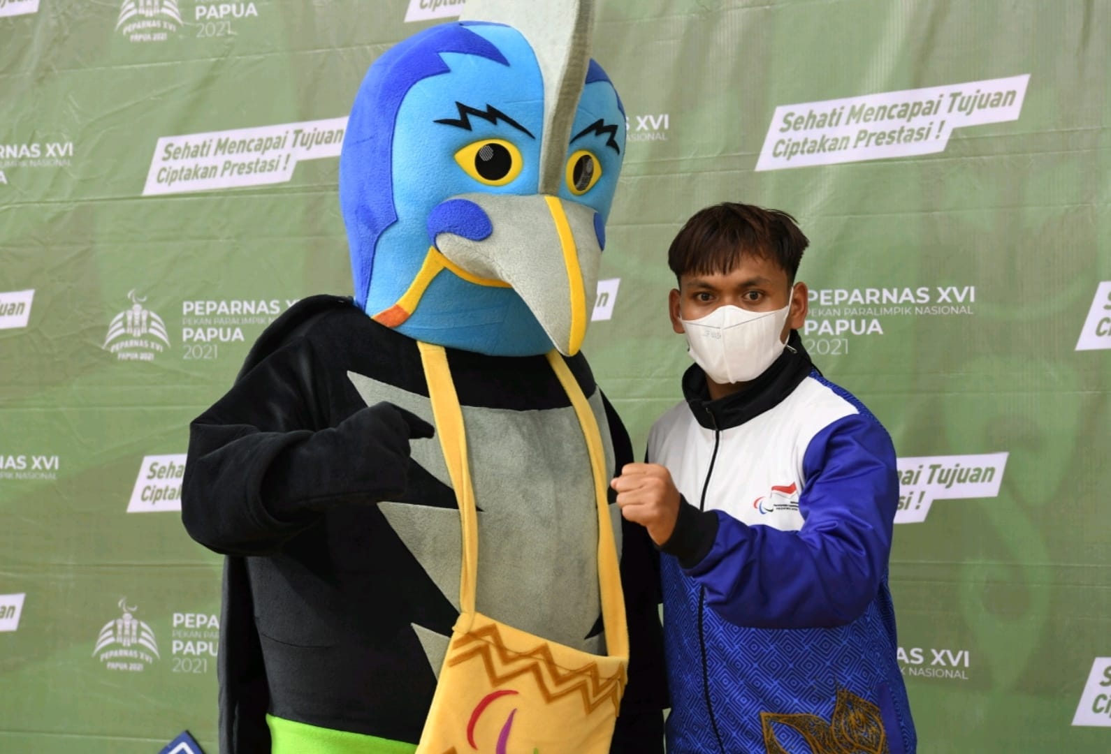 Penyelenggaraan Pekan Paralimpik Nasional (Peparnas) ke XVI Papua 2021 di masa pandemi Covid-19 tetap menerapkan protokol kesehatan yang ketat.  (Foto: InfoPublik/Ryiadhy BN)