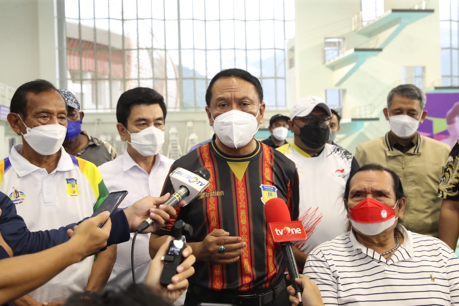 Menteri Pemuda dan Olahraga Republik Indonesia (Menpora RI), Zainudin Amali memastikan upacara pembukaan Pekan Paralimpik Nasional (Peparnas) XVI Papua 2021 akan secara resmi dibuka Wakil Presiden Republik Indonesia, KH. Ma'ruf Amin di stadion Mandala Jay