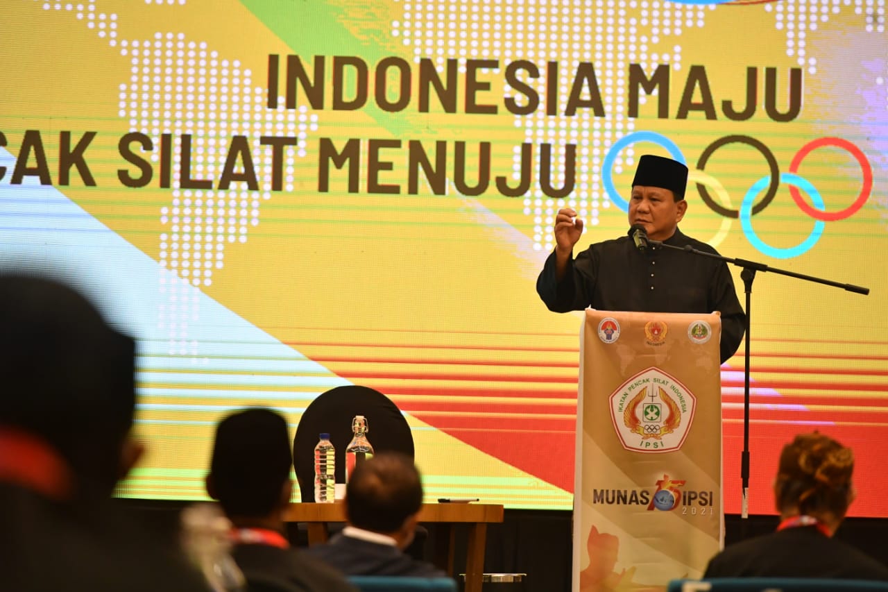 Ketua Umum Ikatan Pencak Silat Indonesia (IPSI), Prabowo Subianto menyampaikan terima kasih kepada Pemerintah Republik Indonesia yang telah memberi perhatian besar terhadap cabang olahraga pencak silat. Perhatian tersebut dibalas dengan berbagai prestasi 