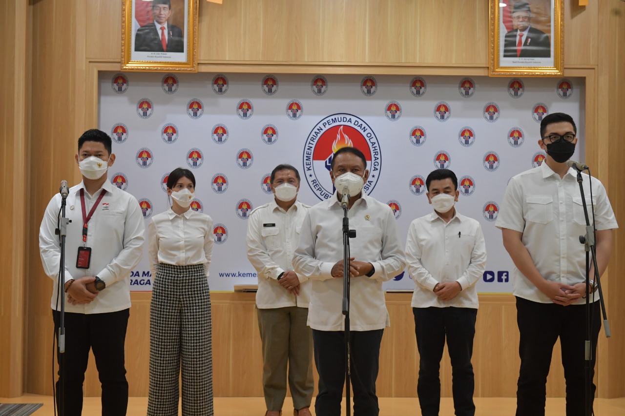 Menteri Pemuda dan Olahraga (Menpora), Zainudin Amali menyampaikan apresiasi dan ucapan terima kasih atas kinerja Ketua Tim Satgas Percepatan Sanksi WADA Raja Sapta Oktohari dan Lembaga Anti-Doping Indonesia (LADI) sehingga World Anti-Doping Agency (WADA)