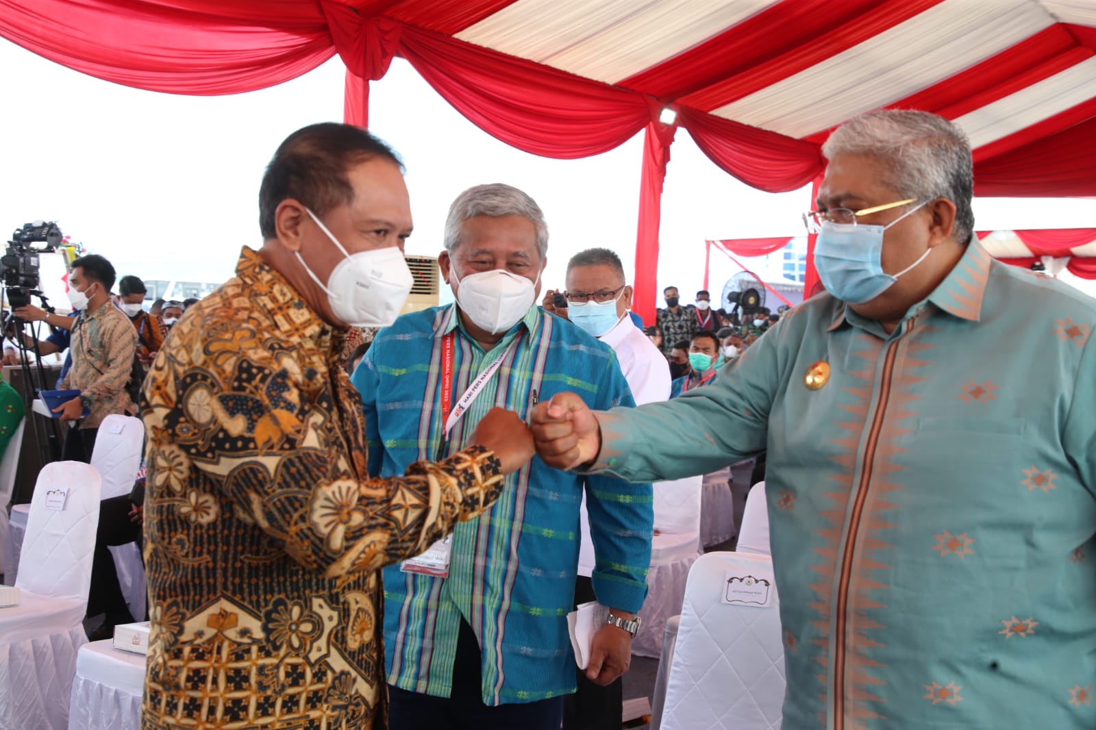 Menteri Pemuda dan Olahraga Republik Indonesia (Menpora RI) Zainudin Amali menjadi satu-satunya menteri yang hadir secara fisik atau langsung dalam puncak Hari Pers Nasional (HPN) 2022 di Kendari, Sulawesi Tenggara. Kedatangan Menpora Amali menjadi bukti 