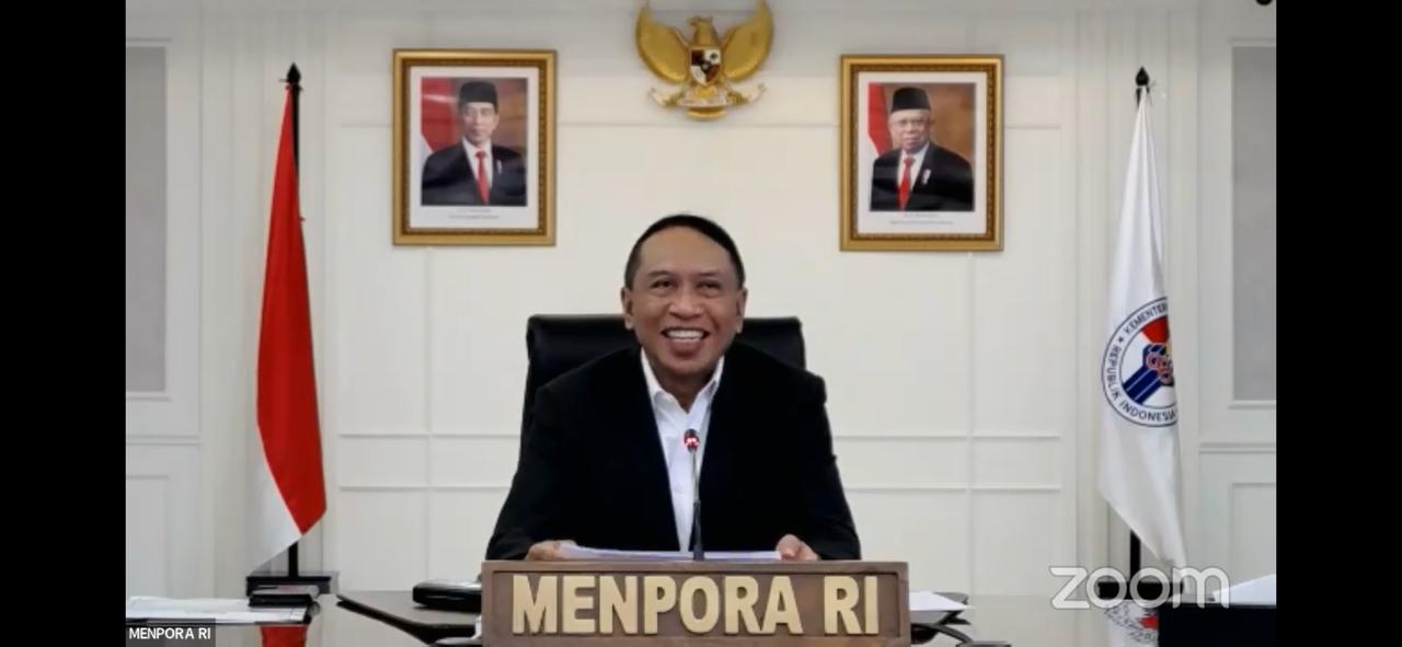 Menteri Pemuda dan Olahraga (Menpora) Zainudin Amali mengatakan Indonesia sangat kekurangan pelatih bersertifikat Internasional. Karena itu, Kemenpora akan memfasilitasi hal ini agar Indonesia bisa punya pelatih bersertifikat internasional.(foto:rayki/kem