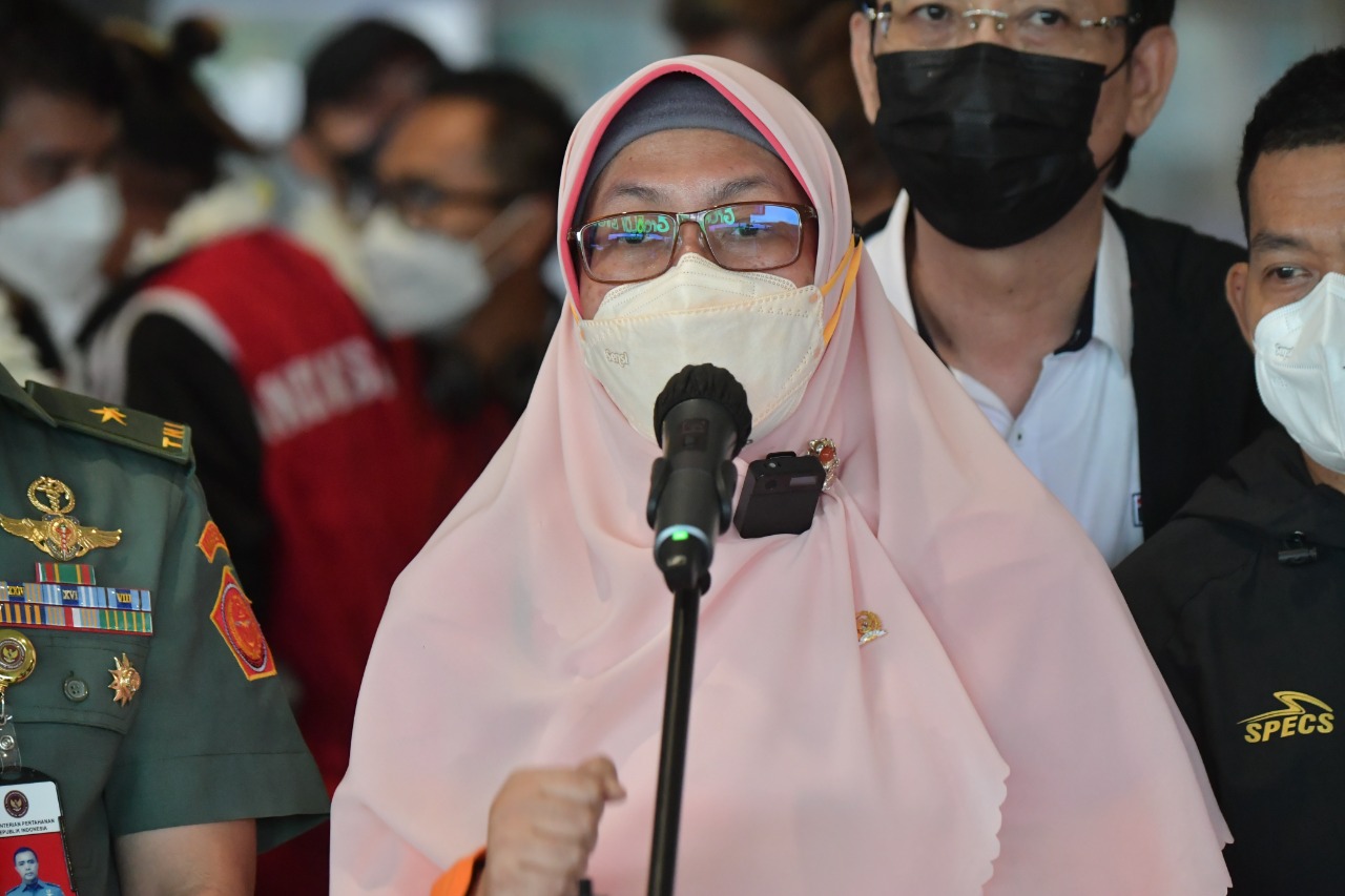 Anggota Komisi IX DPR RI Ledia Hanifa Amalia merasa bangga dengan prestasi yang diraih Timnas Perkumpulan Sepakbola Amputasi Indonesia (PSAI) dengan berhasil lolos menuju Piala Dunia Sepakbola Amputasi di Istanbul, Turki, Bulan Oktober 2022. (foto:bagus/k