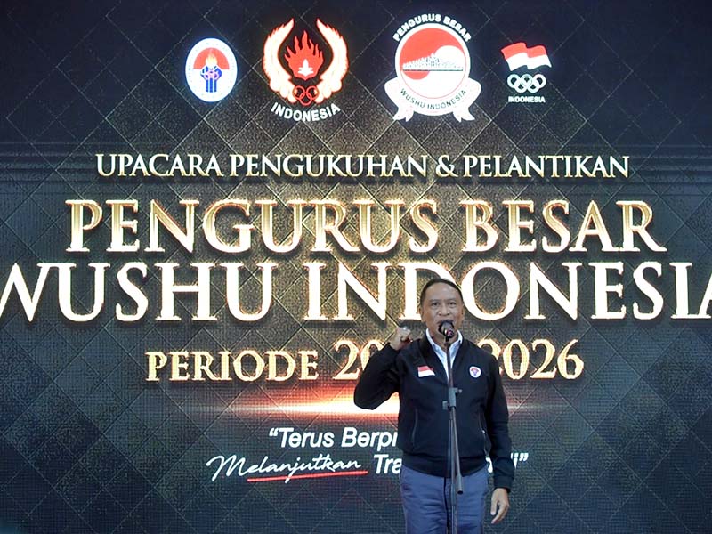 Menpora Amali Siap Untuk Dukung Kejuaraan Dunia Wushu Junior 2022