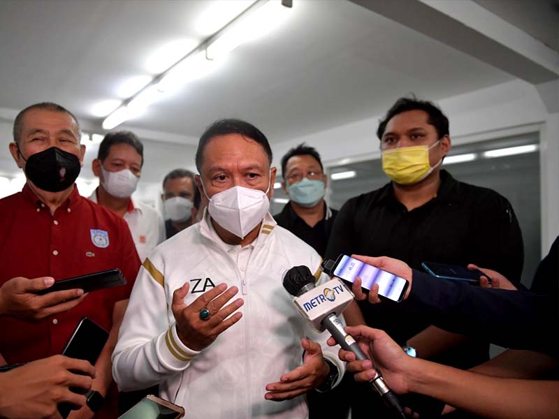 Menpora Amali Minta Atlet Timnas Basket Indonesia Matangkan Mental Jelang SEA Games 2021 Vietnam