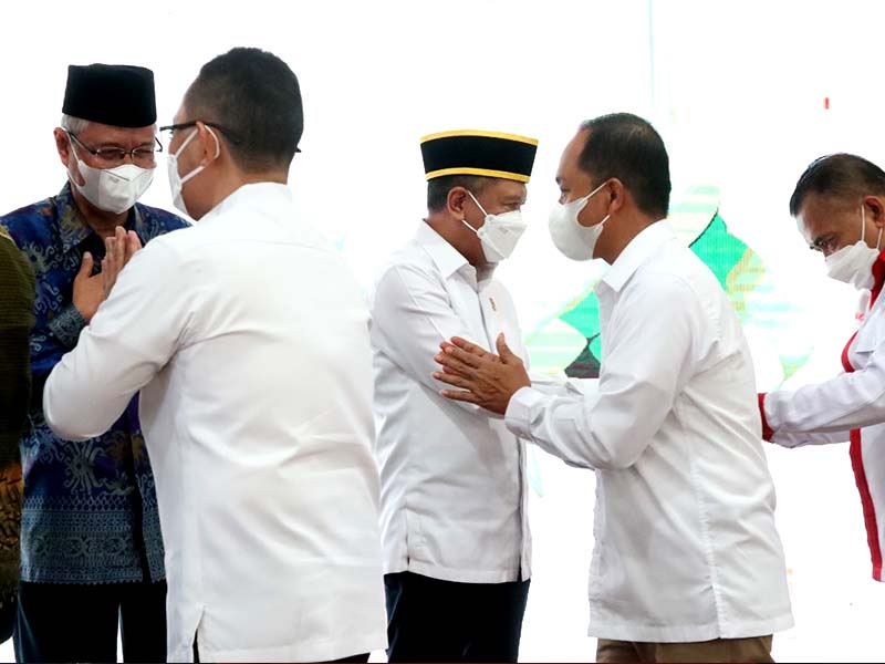 Menpora Amali Gelar Halalbihalal Secara Hybrid Dengan Jajaran Pejabat dan Pegawai Kemenpora
