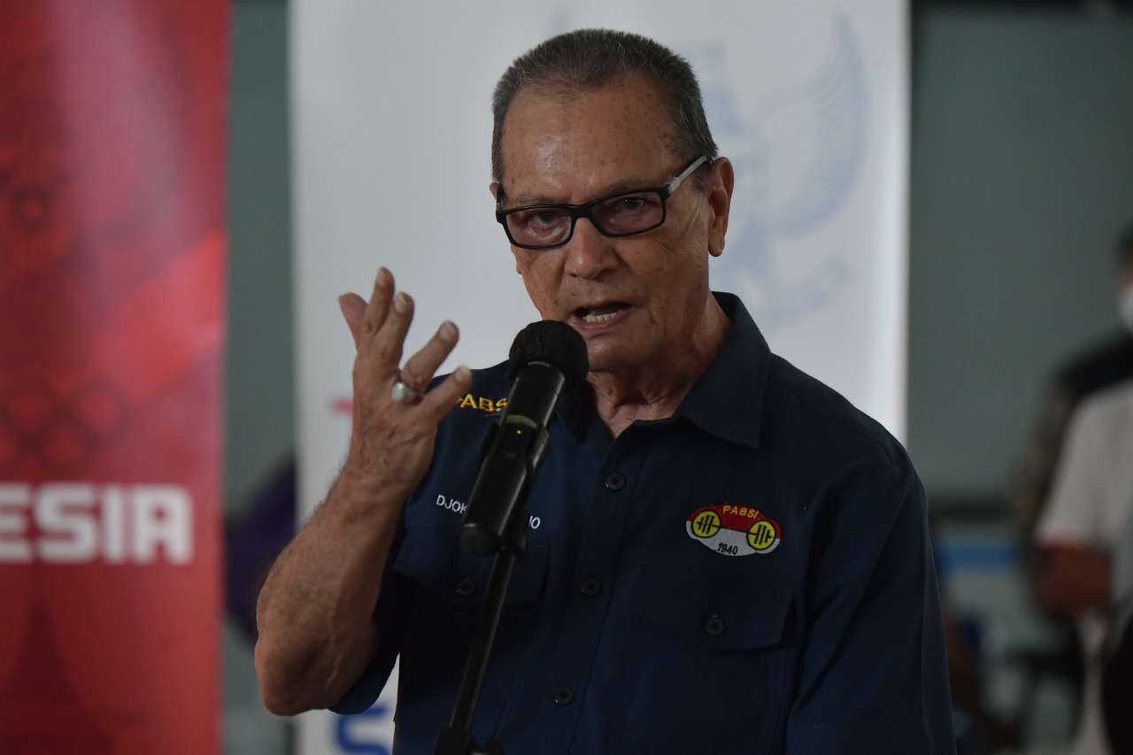Wakil Ketua Umum Pengurus Besar Persatuan Angkat besi Seluruh Indonesia (PB PABSI) Djoko Pramono menyampaikan apresiasinya kepada Menpora Amali yang ia nilai penerapan tentang Peraturan Presiden (Perpres) Nomor 86 tahun 2021 tentang Desain Besar Olahraga 