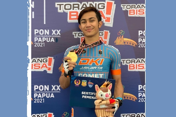 Stigma berprestasi di olahraga akan susah berprestasi di akedimik mampu ditepis oleh atlet sepatu roda nasional Barijani Mahesa Putra. Mahesa berhasil membuktikan dirinya mampu menuai presfasi baik di bidang olahraga atau akademik pendidikan. (foto:dok/is