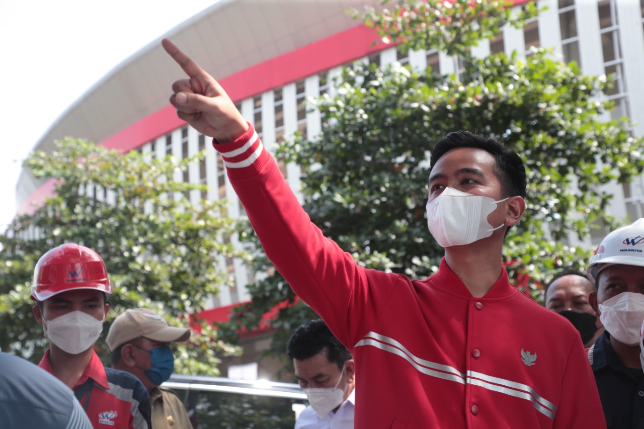 Walikota Solo Gibran Rakabuming Raka saat mendampingi Menteri Pemuda dan Olahraga Republik Indonesia Zainudin Amali menyatakan bahwa semua hal untuk pelaksanaan ASEAN Para Games ke-11 Solo 2022 sudah sangat siap sekali. (foto:putra/kemenpora.go.id)