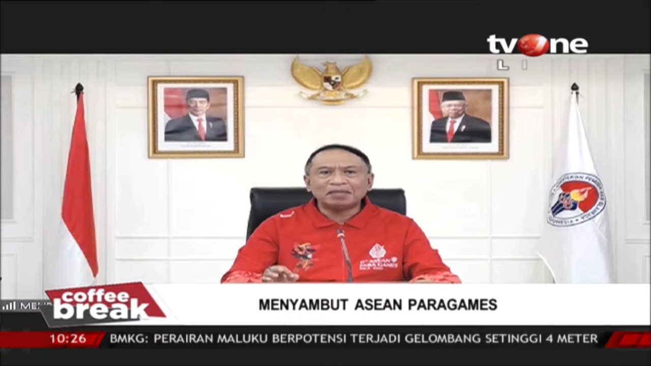 Menteri Pemuda dan Olahraga Republik Indonesia (Menpora RI) Zainudin Amali menyampaikan, persiapan penyelenggaraan hingga persiapan atlet Indonesia untuk Asean Para Games Solo 2022 yang akan diselenggaraka pada tanggal 30 Juli hingga 6 Agustus 2022 sudah 
