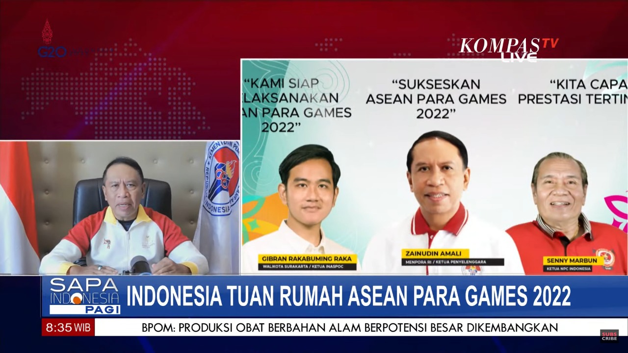 Menteri Pemuda dan Olahraga Republik Indonesia (Menpora RI) Zainudin Amali menyebut para peserta Asean Para Games Solo 2022 dari negara-negara lain merasa takjub dengan pelayanan penyelenggaraan yang diberikan dari Indonesia. Meski, persiapannya dinilai s