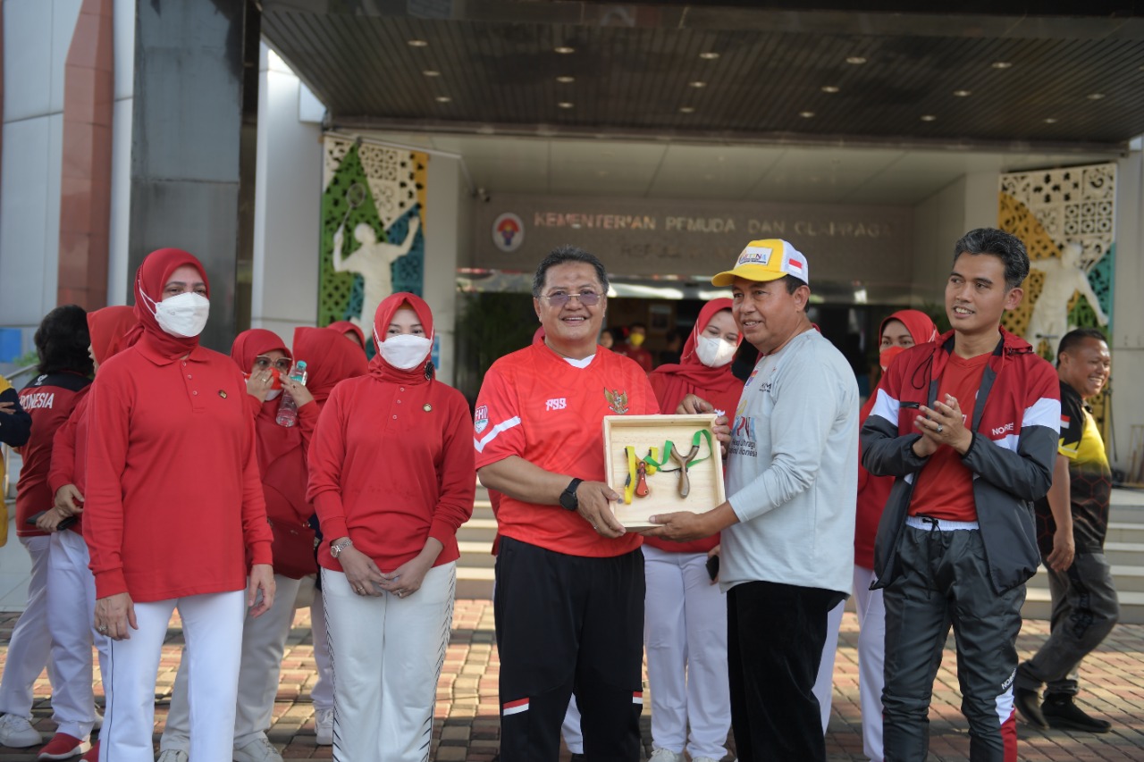 Sekretariat Jenderal (Sekjen) Persatuan Olahraga Tradisional Indonesia (PORTINA),Asdiar Bachtiar beryukur Kemenpora RI setelah pandemi kembali melaksanakan Jumat Kridha. Menurutnya, dengan dilaksanakan kembali Jumat Krida akan membangkitkan masyarakat unt