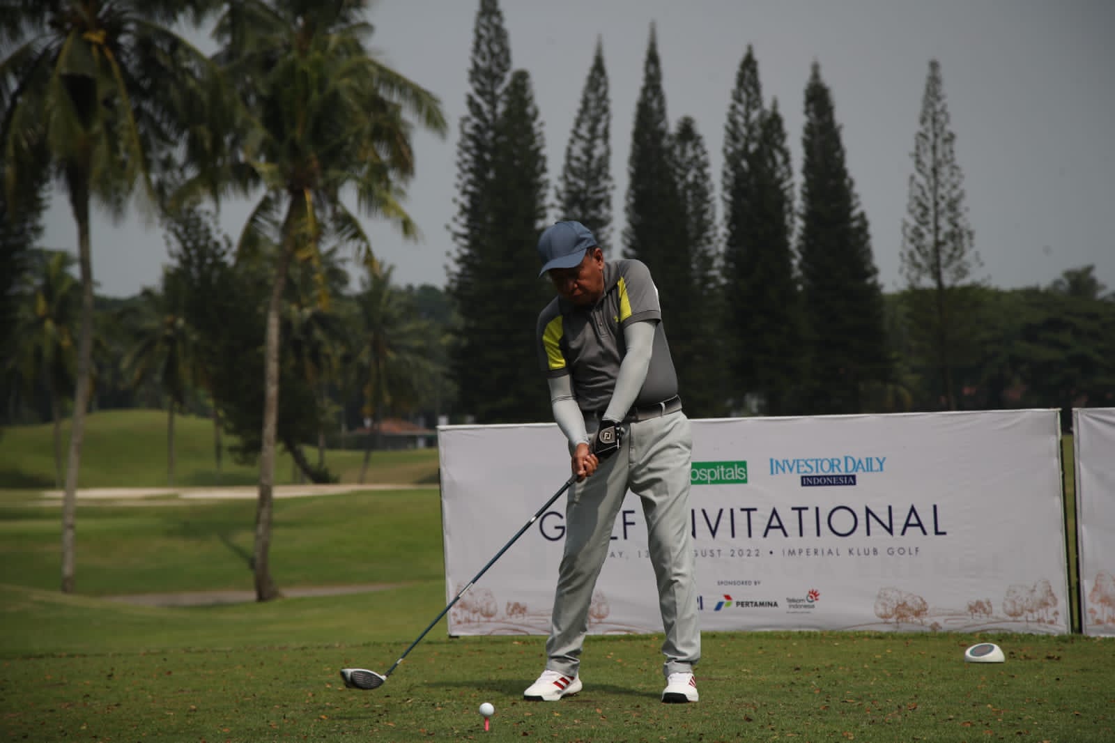 Menteri Pemuda dan Olahraga Republik Indonesia (Menpora RI) Zainudin Amali mengapresiasi Siloam Hospitals-Investor Daily Golf Invitational. Menurutnya, olahraga golf ini bisa membuat masyarakat sehat.(foto:emral/investordaily)