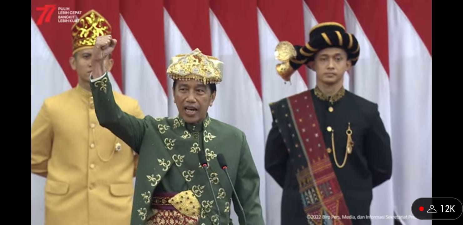 Menteri Pemuda dan Olahraga Republik Indonesia (Menpora RI) Zainudin Amali menghadiri acara Pidato Ketua DPR RI, dalam rangka Pembukaan Masa Persidangan I Tahun 2022 - 2023 dan Pidato Presiden RI dalam rangka Penyampaian RUU tentang APBN Tahun Anggaran 20