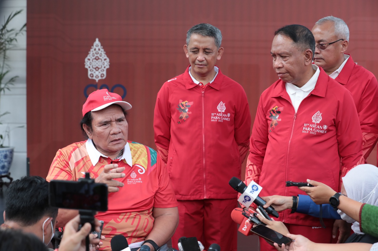 Ketua National Paralympic Committee (NPC) Indonesia Senny Marbun mengucapkan terima kasih kepada pemerintah dibawah kepemimpinan Presiden RI Joko Widodo yang berani menyetarakan apresiasi terhadap atlet-atlet difabel dengan para atlet non difabel.(foto:pu