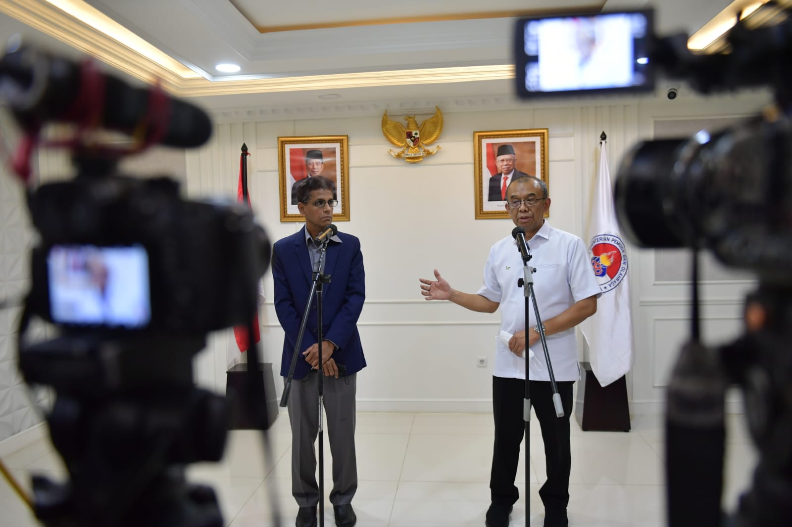 Ketua Umum Indonesia Anti-Doping Organization (IADO) Gatot S. Dewa Broto, kembali sampaikan komitmen Indonesia untuk tetap mematuhi dan patuh terhadap apa yang telah menjadi aturan dari World Anti-Doping Agency Code (WADA Code).(foto:bagus/kemenpora.go.id