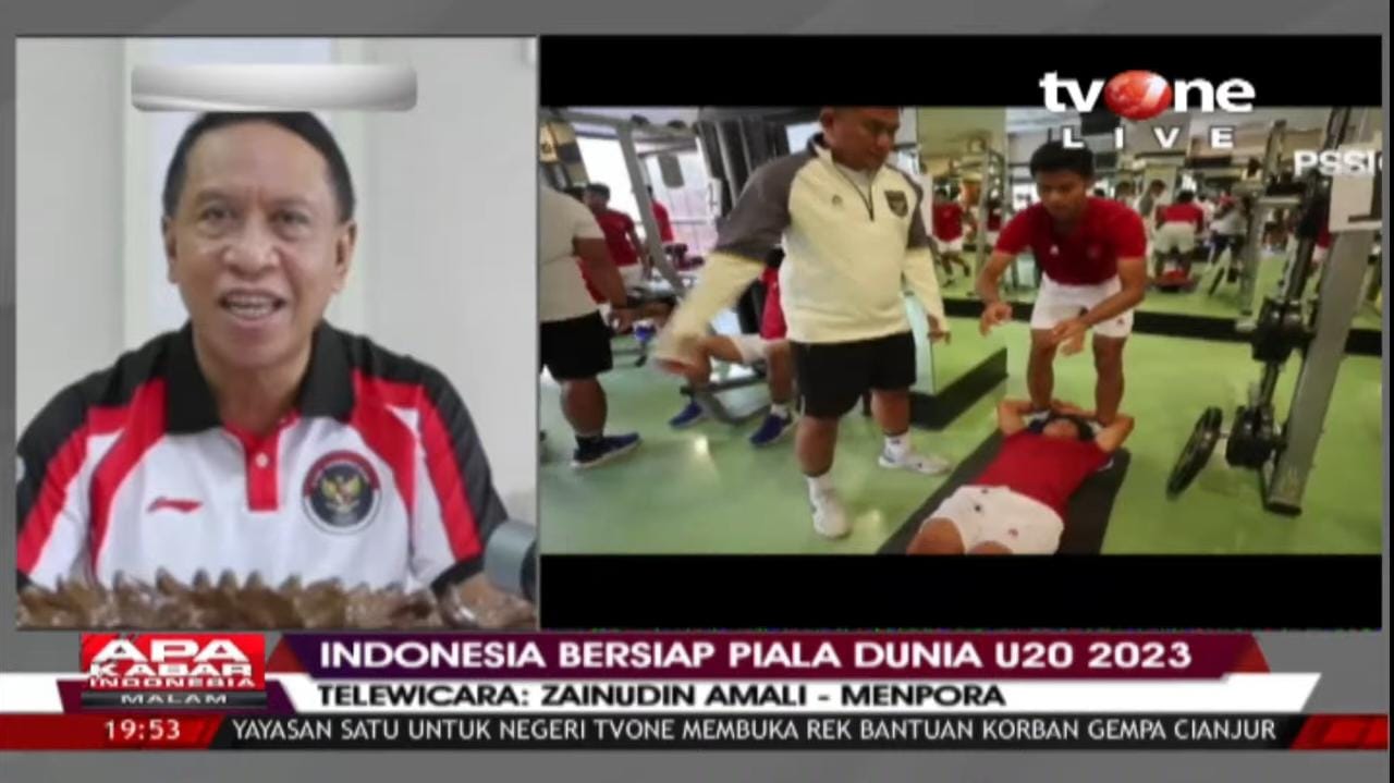 Menteri Pemuda dan Olahraga Republik Indonesia (Menpora RI) Zainudin Amali menginginkan Indonesia belajar penyelenggaraan FIFA World Cup atau Piala Dunia di Qatar 2022 dalam mempersiapkan Piala Dunia U-20 tahun 2023 di Indonesia. (foto:egan/kemenpora.go.i