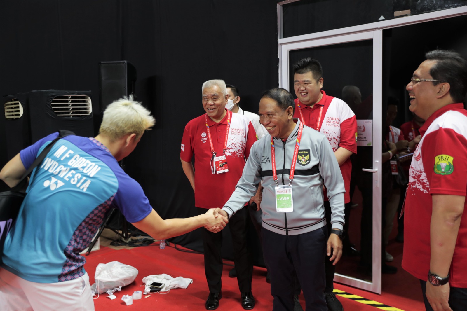 Menteri Pemuda dan Olahraga Republik Indonesia (Menpora RI) Zainudin Amali menijau pelaksanaan Kejuaraan Daihatsu Indonesia Masters 2023. Kejuaraan World Tour Super 500 ini diselenggarakan pada 24 hingga 29 Januari di Istora Senayan, Komplek Olahraga Gelo