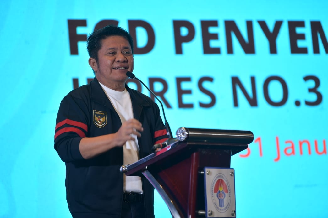 Gubernur Sumatera Selatan (Sumsel), Herman Deru menyampaikan ucapan terimakasih kepada Menteri Pemuda dan Olahraga Republik Indonesia (Menpora RI) Zainudin Amali yang telah menjadi kota Palembang Sumatera Selatan (Sumsel) sebagai lokasi penyelenggaraan ke