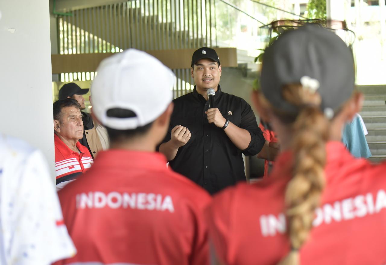 Menteri Pemuda dan Olahraga Republik Indonesia (Menpora RI) Dito Ariotedjo, menitipkan  pesan kepada kontingen Golf Indonesia yang akan berjuang di SEA Games Kamboja 2023. Menpora Dito harap para atlet golf bermain maksimal demi Merah Putih dan berharap S