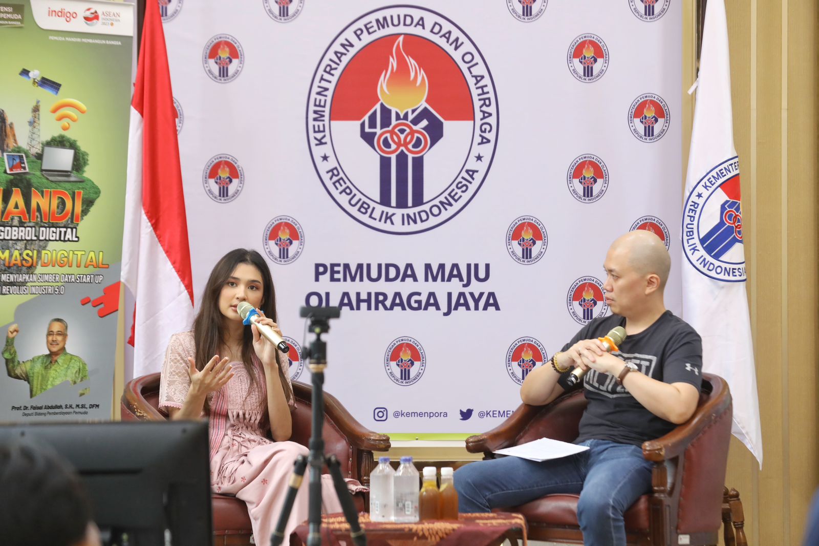 Kementerian Pemuda dan Olahraga Republik Indonesia (Kemenpora RI) mendorong generasi muda untuk mengembangkan kreativitas di era digital. Sebab, era digital sekarang ini punya peluang besar untuk diambil manfaatnya. (foto:yayan/kemenpora.go.id)