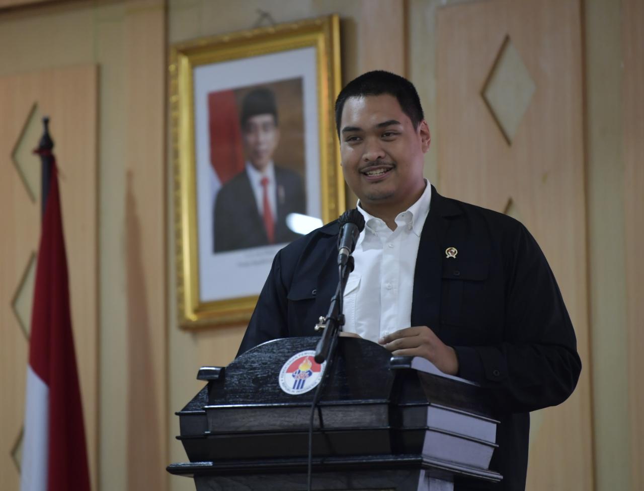 Menteri Pemuda dan Olahraga Republik Indonesia (Menpora RI) Dito Ariotedjo senang Indonesia mendapat kepercayaan sebagai tuan rumah Internasional Organization Islamic Cooperation Culture Activity (OIC-CA) 2023. (foto:bagus/kemenpora.go.id)