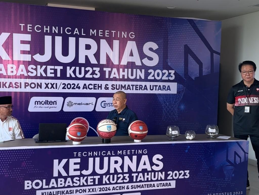 Ketum Pengurus Pusat Persatuan Bola Basket Seluruh Indonesia (PP Perbasi) Danny Kosasih senang pelaksanaan Kejurnas Bola Basket U-23 yang juga menjadi kualifikasi Pekan Olahraga Nasional (PON) Aceh dan Sumatera Utara diikuti banyak peserta. Keikutsertaan 
