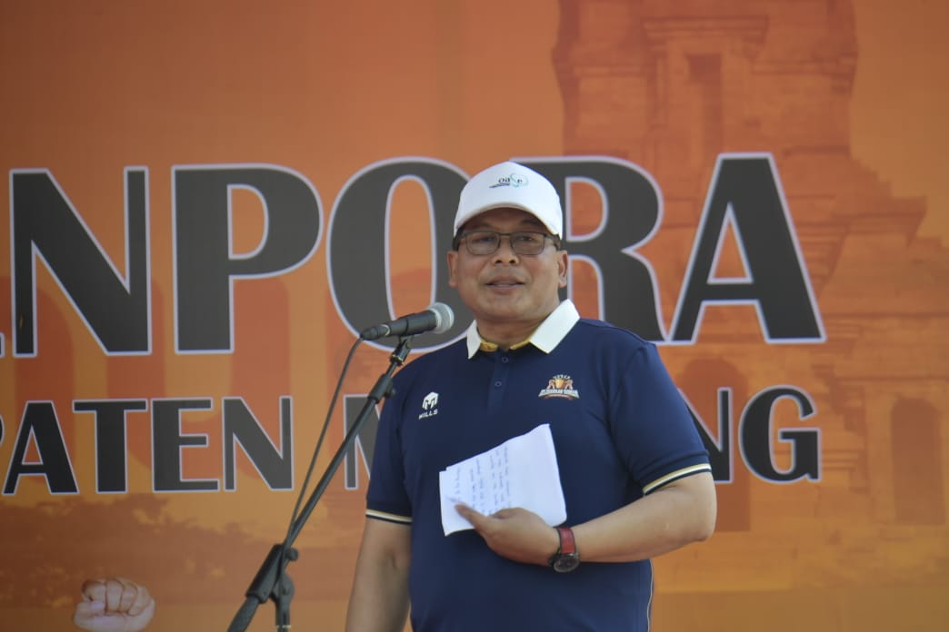 Wakil Bupati Kabupaten Malang Didik Gatot Subroto sampaikan terima kasih kepada Menpora Dito, atas kolaborasi yang terjalin antara Kemenpora RI bersama Pemerintah Kabupaten Malang dalam menyelenggarakan Kejuaraan Antar Kampung (Tarkam) Piala Kemenpora Tah