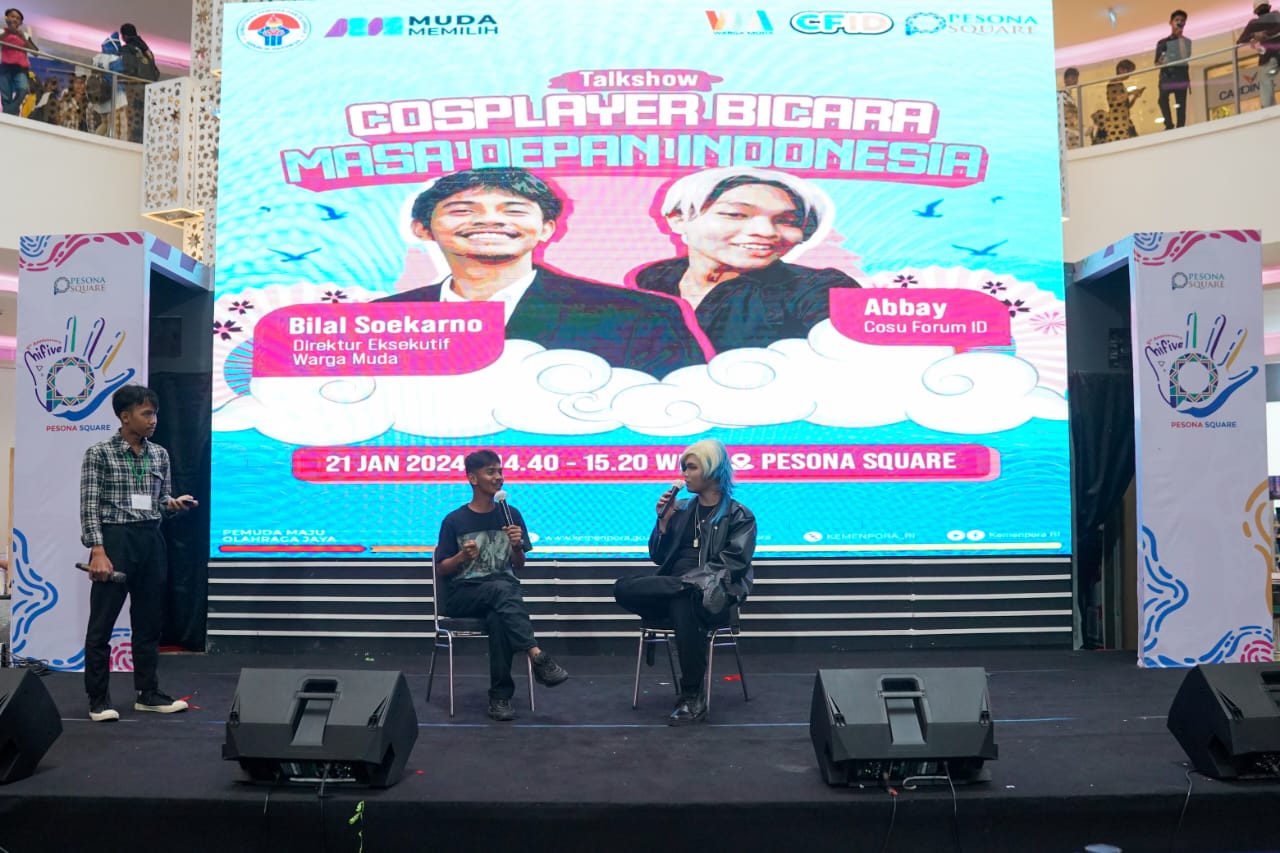 Upaya meningkatkan partisipasi para pemuda dalam Pemilu 2024 terus dilakukan Kementerian Pemuda dan Olahraga Republik Indonesia (Kemenpora RI) melalui program Muda Memilih. Salah satunya lewat penyelenggaraan Wakai Fest yang menyasar komunitas cosplayer d