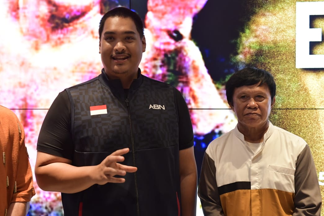 Menteri Pemuda dan Olahraga Republik Indonesia (Menpora RI) Dito Ariotedjo menghadiri acara nonton bareng (nobar) film series Ellyas Pical di Cinepolis Senayan Park, Rabu (5/6) malam. (foto:bagus/kemenpora.go.id)