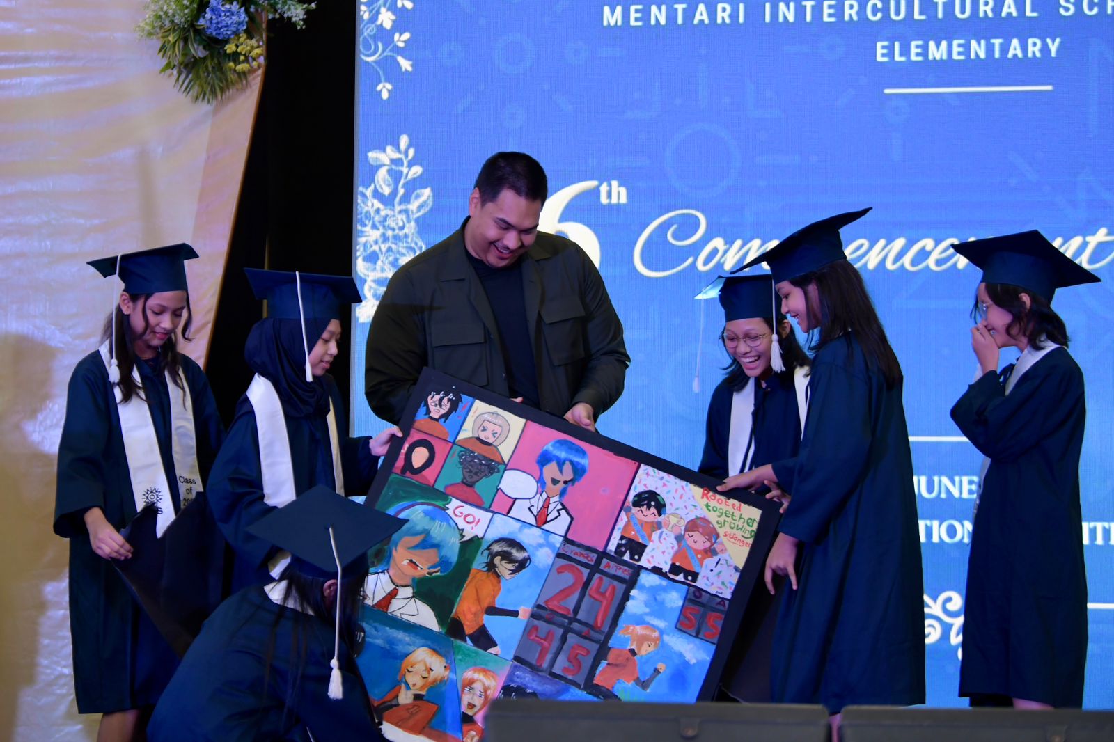 Pesan Inspiratif Menpora Dito dalam acara Wisuda Kelulusan MIS Bintaro 2024