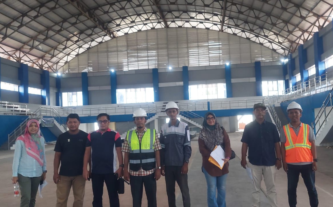 Setelah meninjau persiapan pembangunan venue PON 2024 di Sumatera Utara, kali ini tim Kementerian Pemuda dan Olahraga (Kemenpora) RI meninjau langsung persiapan venue di provinsi Aceh. (foto:dok/deputi4)