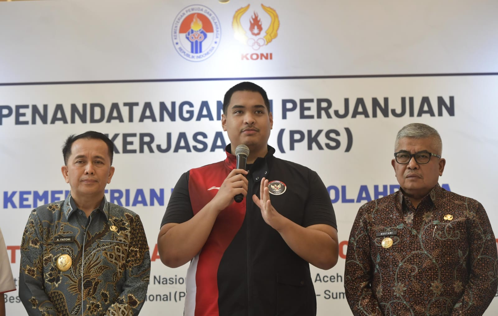 Menteri Pemuda dan Olahraga Republik Indonesia (Menpora RI) Dito Ariotedjo menyampaikan harapannya agar pelaksanaan penyelenggaraan Pekan Olahraga Nasional (PON) XXI Tahun 2024 di Aceh dan Sumatera Utara (Sumut) pada 8 hingga 20 September 2024 mendatang 