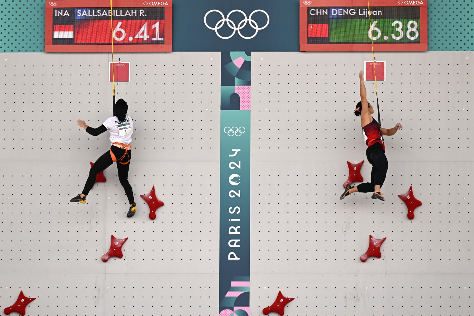 Tim panjat tebing putri belum berhasil mengamankan medali buat Tim Indonesia di Olimpiade 2024 Paris. (Foto: NOC Indonesia/Wahyu Putro A)