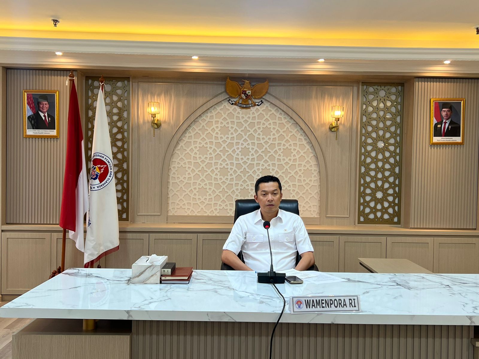 Kementerian Pemuda dan Olahraga Republik Indonesia (Kemenpora RI) terus memberikan perhatian terhadap peran dan tantangan perempuan menuju Indonesia Emas 2045.(foto:istimewa)