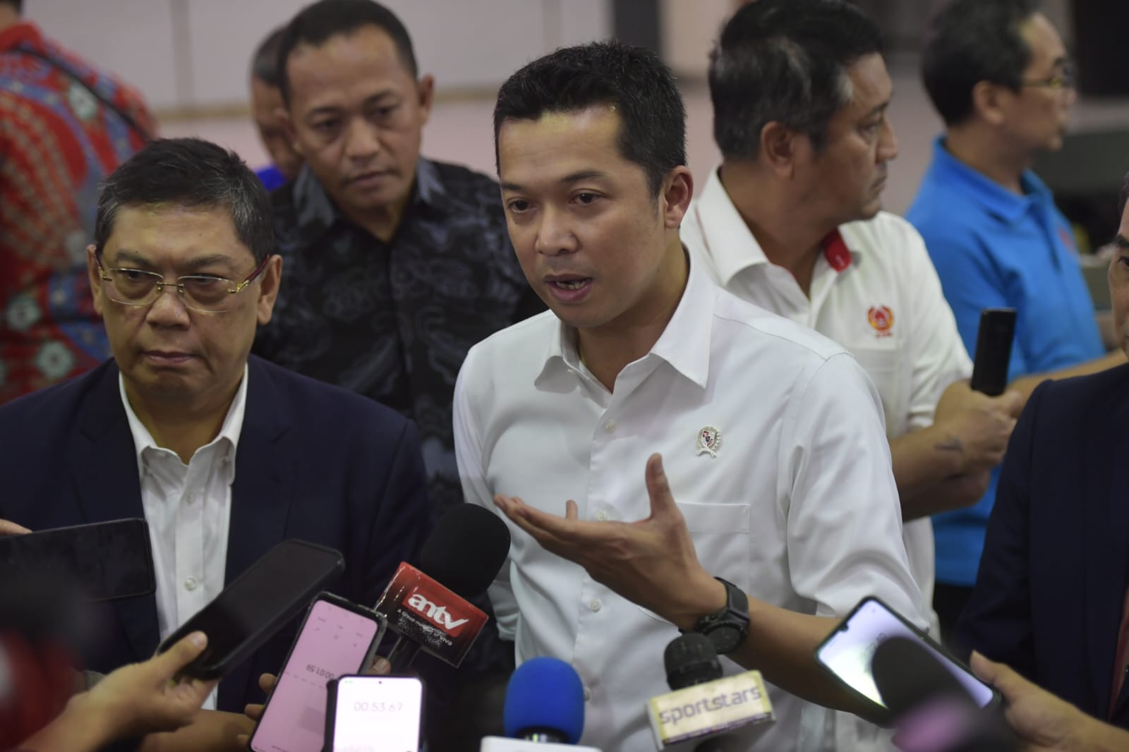 Menjadi atlet tidak bisa instan, melainkan memerlukan perjuangan. Selain itu dibutuhkan pula pertandingan sebagai wadah mengasah kemampuan diri dan juga dukungan khususnya dari keluarga.(foto:bagus/kemenpora.go.id)