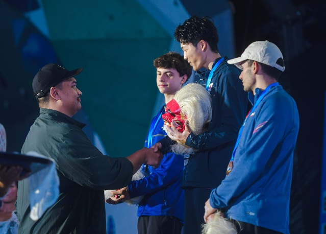 Suksesnya Indonesia menjadi tuan rumah Piala Dunia Panjat Tebing 2025 di Bali membuat Federasi Internasional Olahraga Panjat Tebing (IFSC) menginginkan Indonesia kembali menjadi tuan rumah Piala Dunia Panjat Tebing seri selanjutnya.​(foto:bagus/kemenpora.