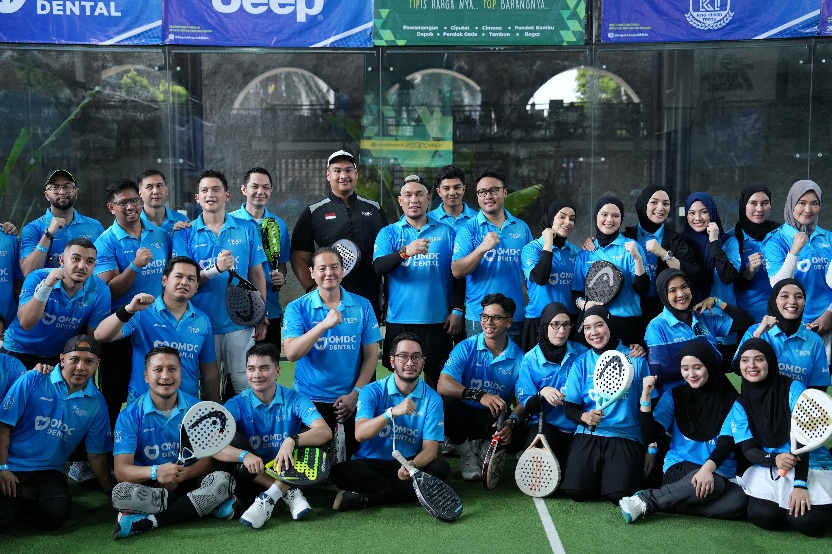 Menteri Pemuda dan Olahraga (Menpora) RI Dito Ariotedjo menghadiri event Padel Couple Tournament Celebrity Edition yang digelar Komunitas Bapack-Bapack Bikin di Seven Padel, Jalan Margasatwa, Jagakarsa, Jakarta Selatan, Sabtu (10/5) pagi. Menpora datang b