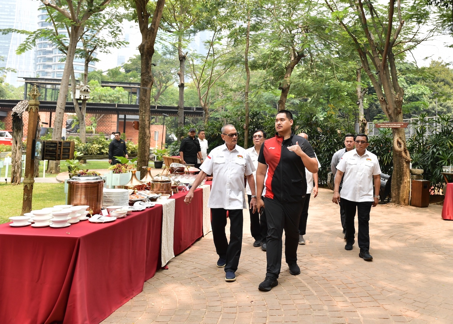 Menpora Dito Hadiri Ramah Tamah PB PABSI