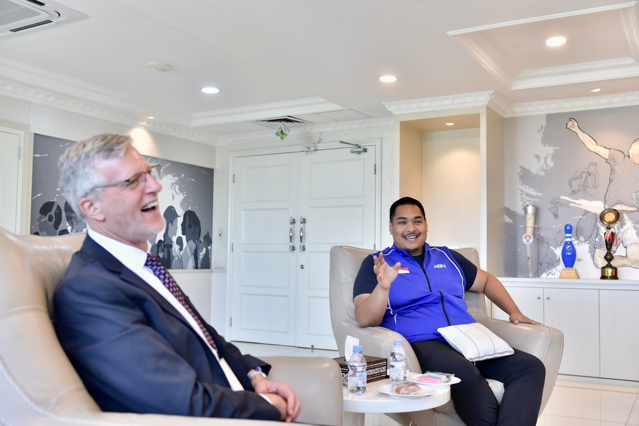 Menpora Dito Ariotedjo Terima Kunjungan Perwakilan Duta Besar Australia Untuk Indonesia